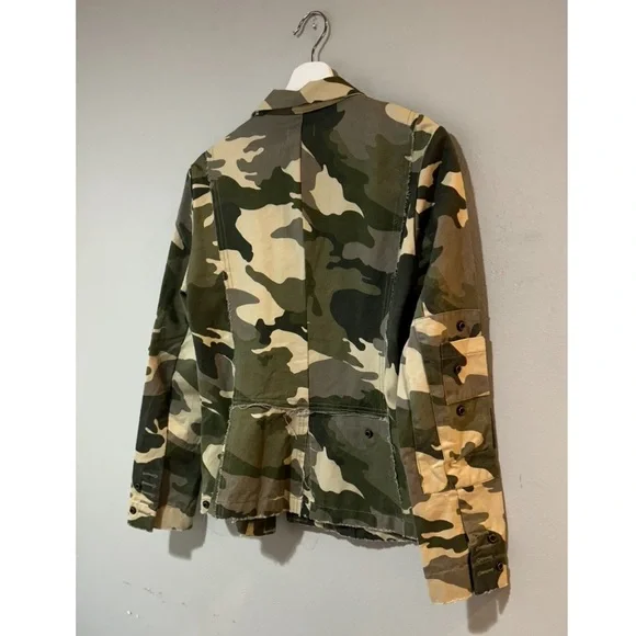 Zadig & Voltaire Green and Black Utility Jacket - Picture 3 of 9